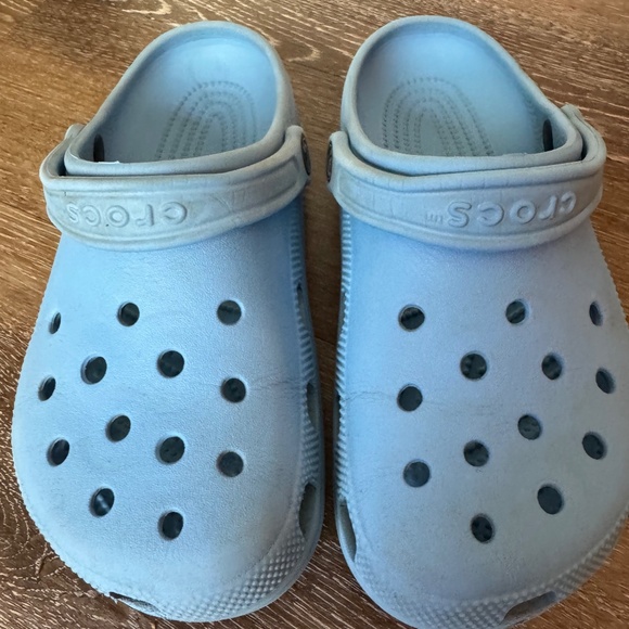 Light Blue Crocs - Picture 1 of 6